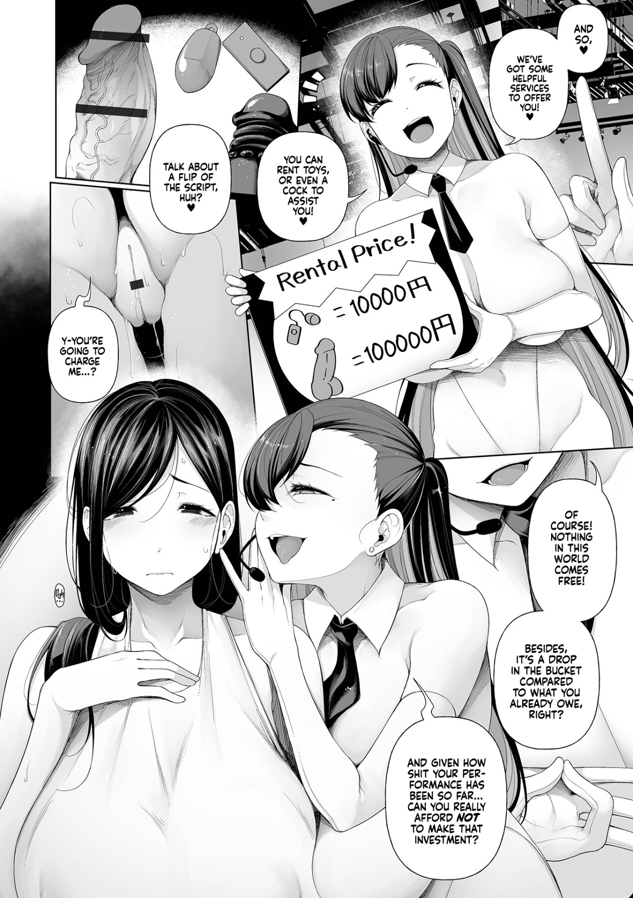 Hentai Manga Comic-Debt Settlement Variety Gameshow-Read-32